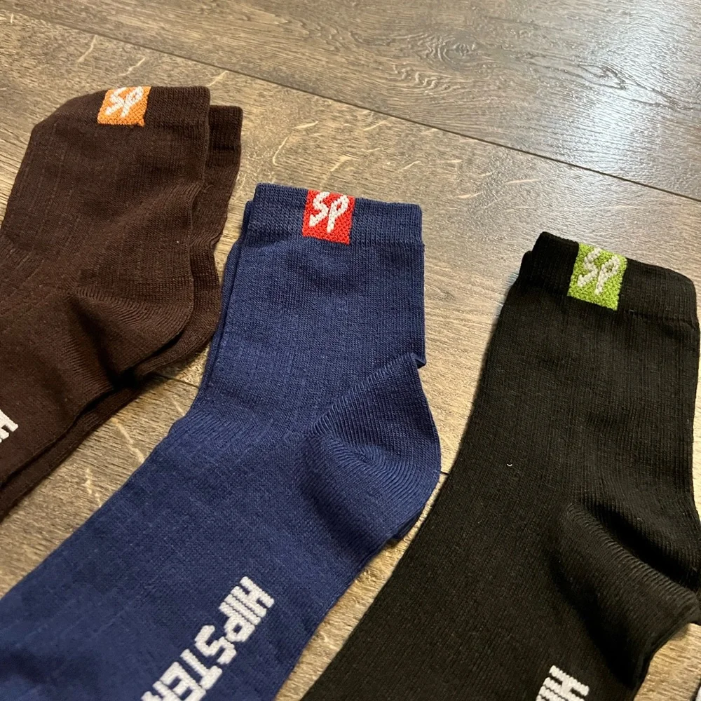 Set of 5 Pairs‎ of Unisex Hipster Cotton Socks NEW